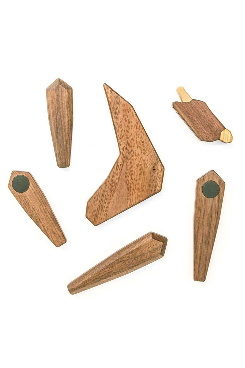 Fablewood drvena igračka 6pcs žirafa 