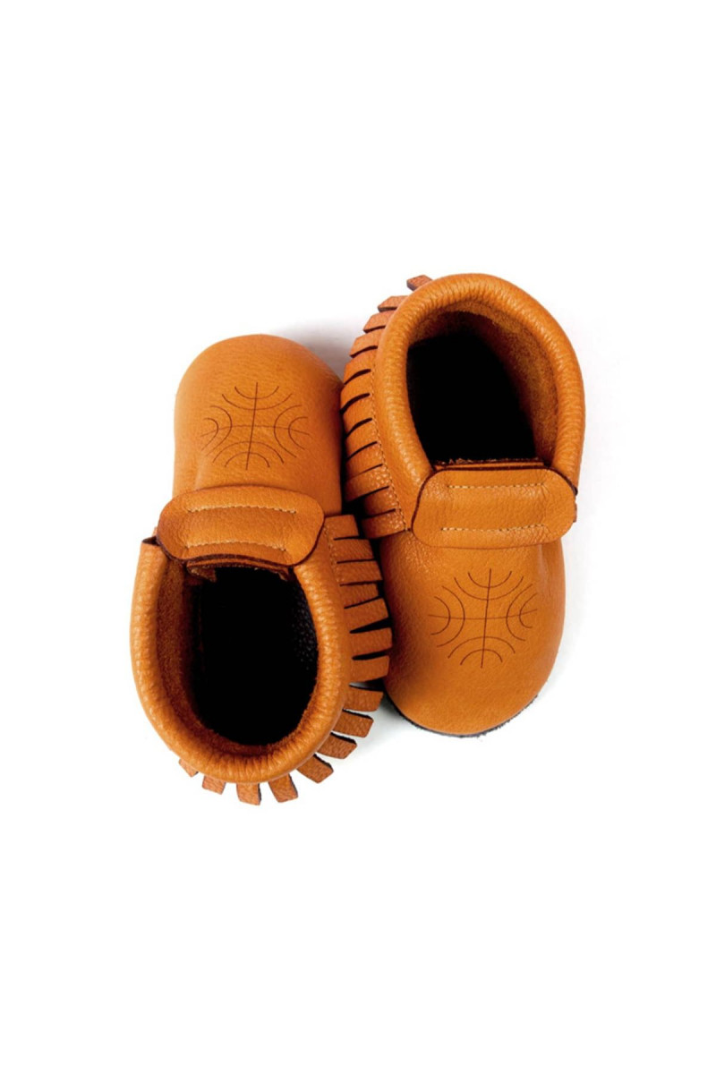 Baobaby pelice mokasine, vel XS (3-6m), Curry 