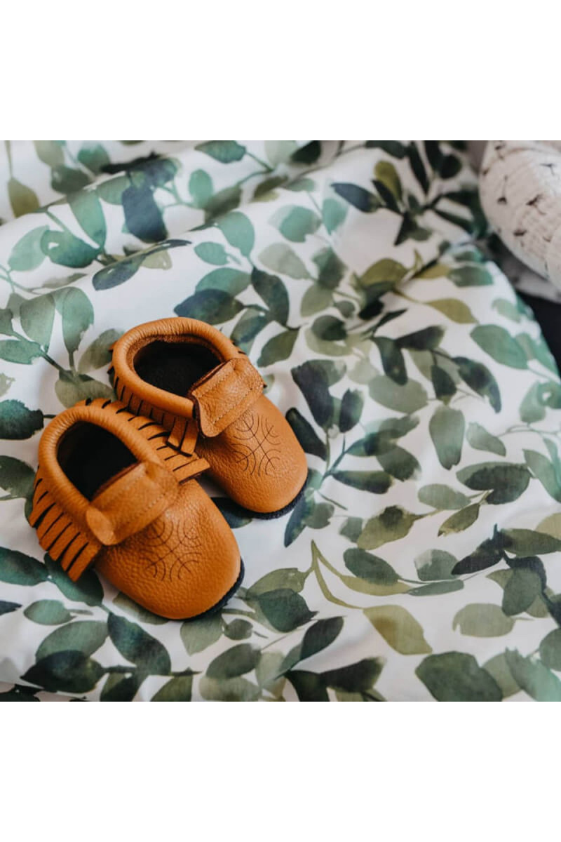 Baobaby pelice mokasine, vel M (9-18m), Curry 