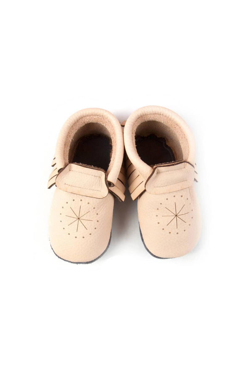 Baobaby pelice mokasine, vel S (5-10m), Powder 