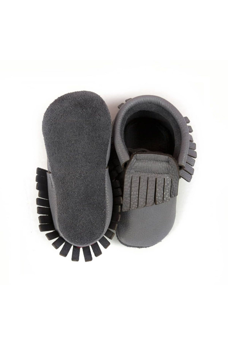 Baobaby pelice mokasine, vel M (9-18m), Grey 