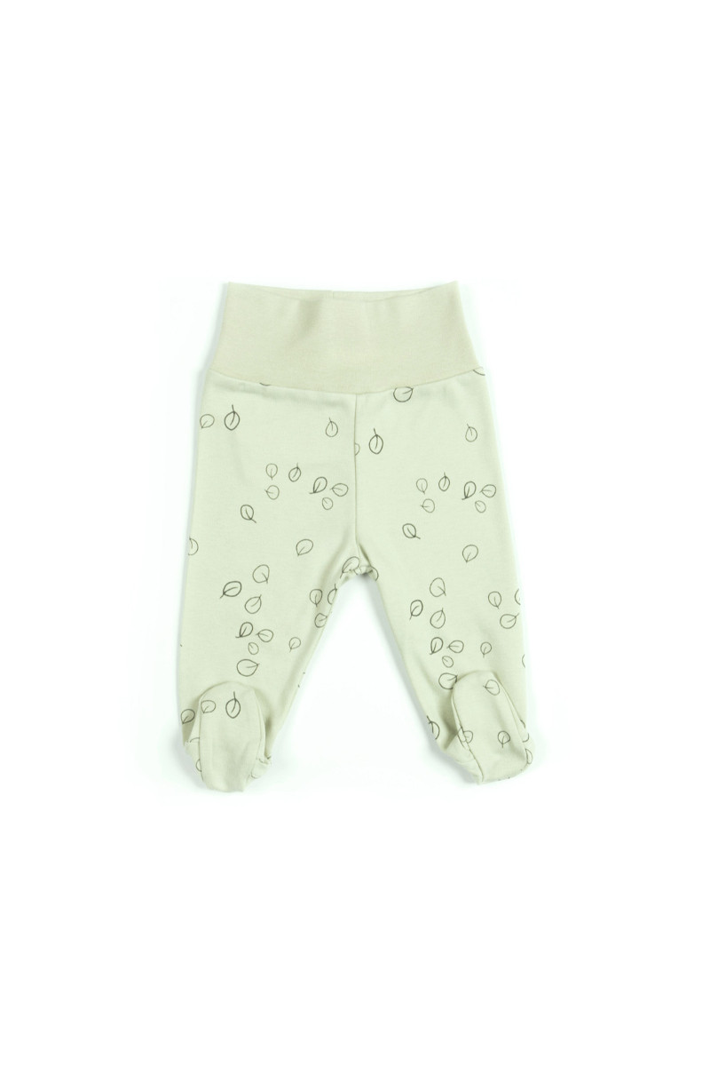 Baobaby pantalone sa stopalima 50-56 Little Leaves 