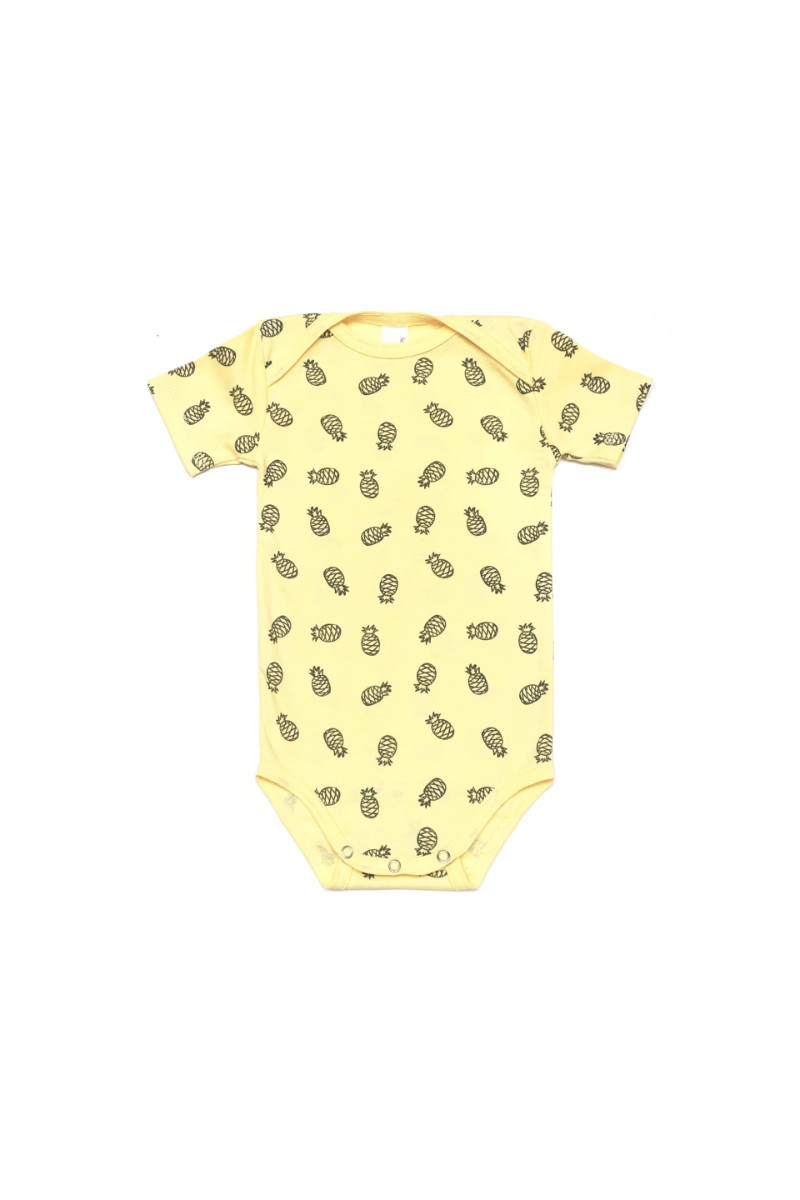 Baobaby bodi kratak rukav 50-56 Pineapple 