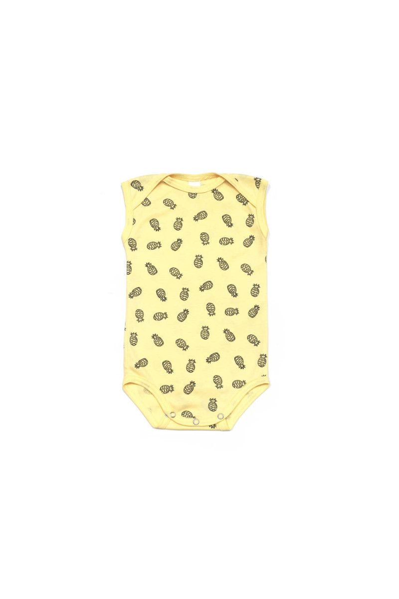 Baobaby bodi bez rukava 86-92 Pineapple Vibes 