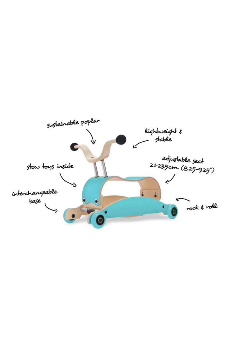 Wishbone Mini Flip točkići beli 