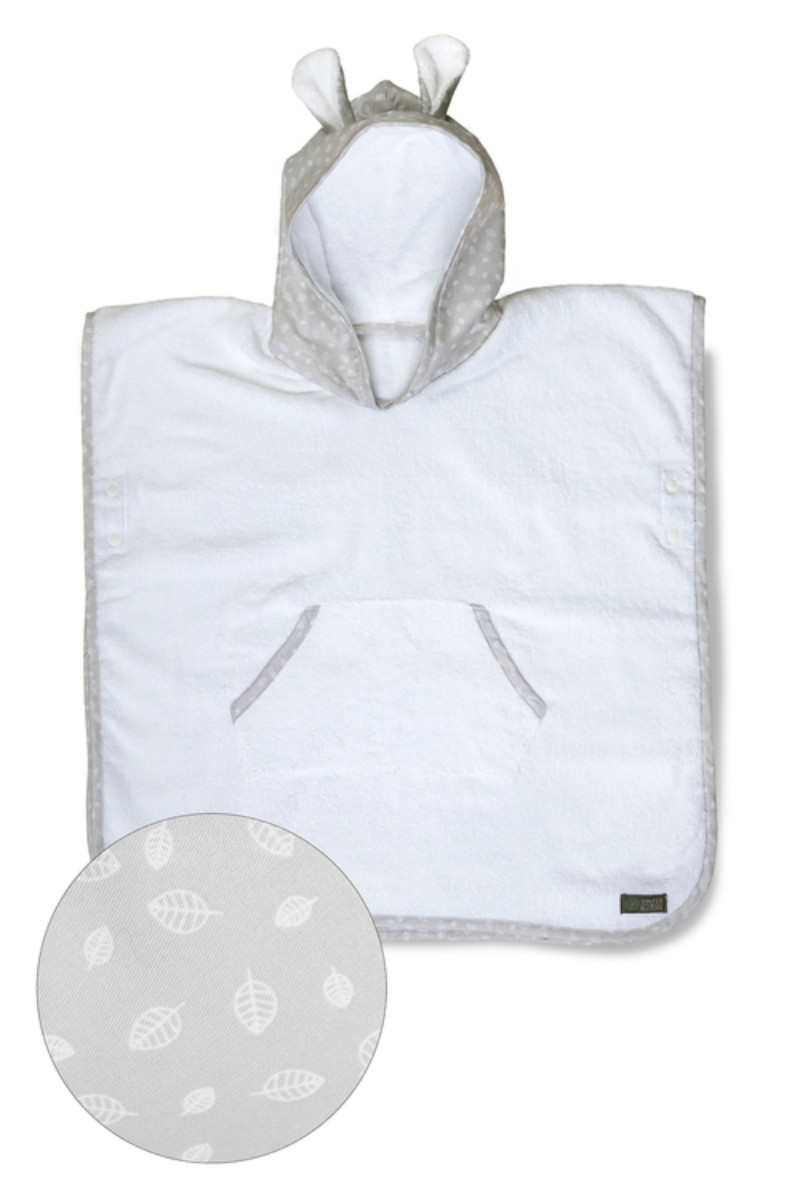 Vinter&Bloom pončo za kupanje Calm Grey 