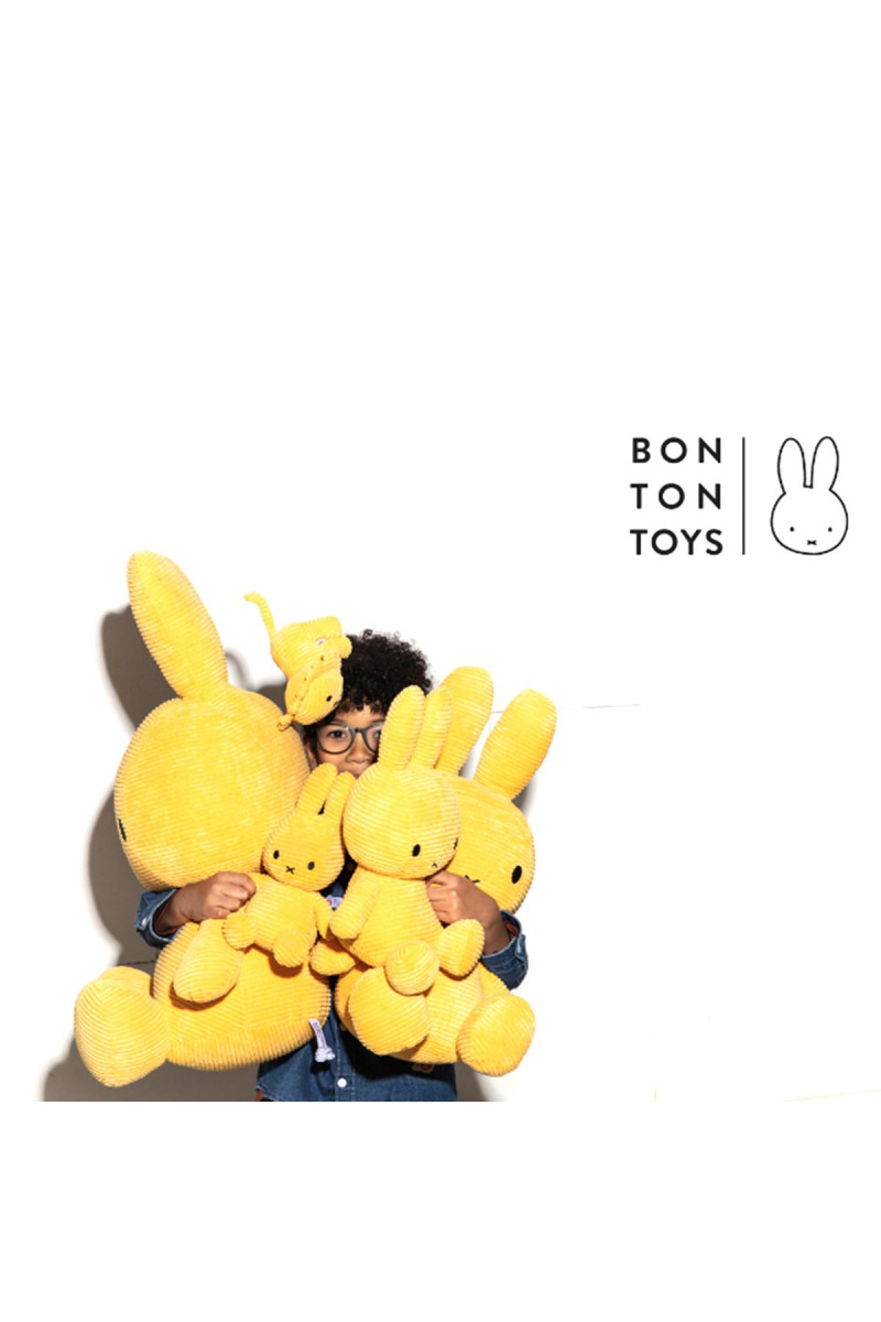 Miffy plišani zeka Corduroy 33cm žuti 