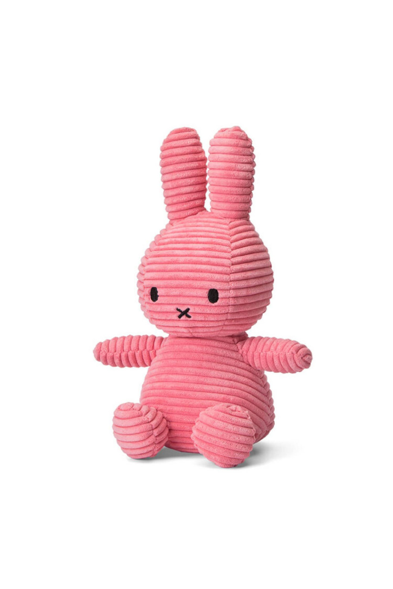 Miffy plišani zeka Corduroy 23cm Bubblegum Pink 