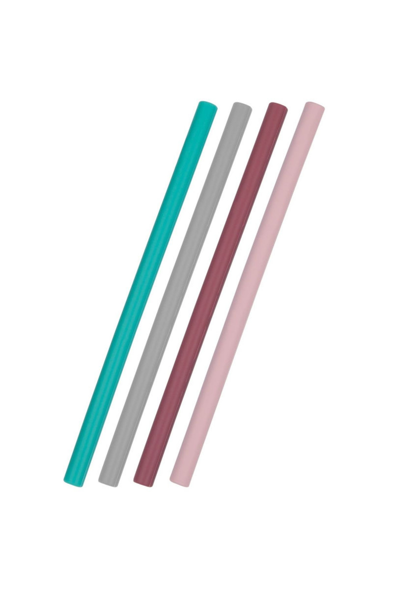 Minikoioi silikonske slamčice 4 kom za devojčice 