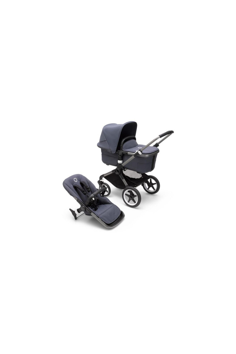 Bugaboo kolica Fox 3 Graphite ram, stormy blue 