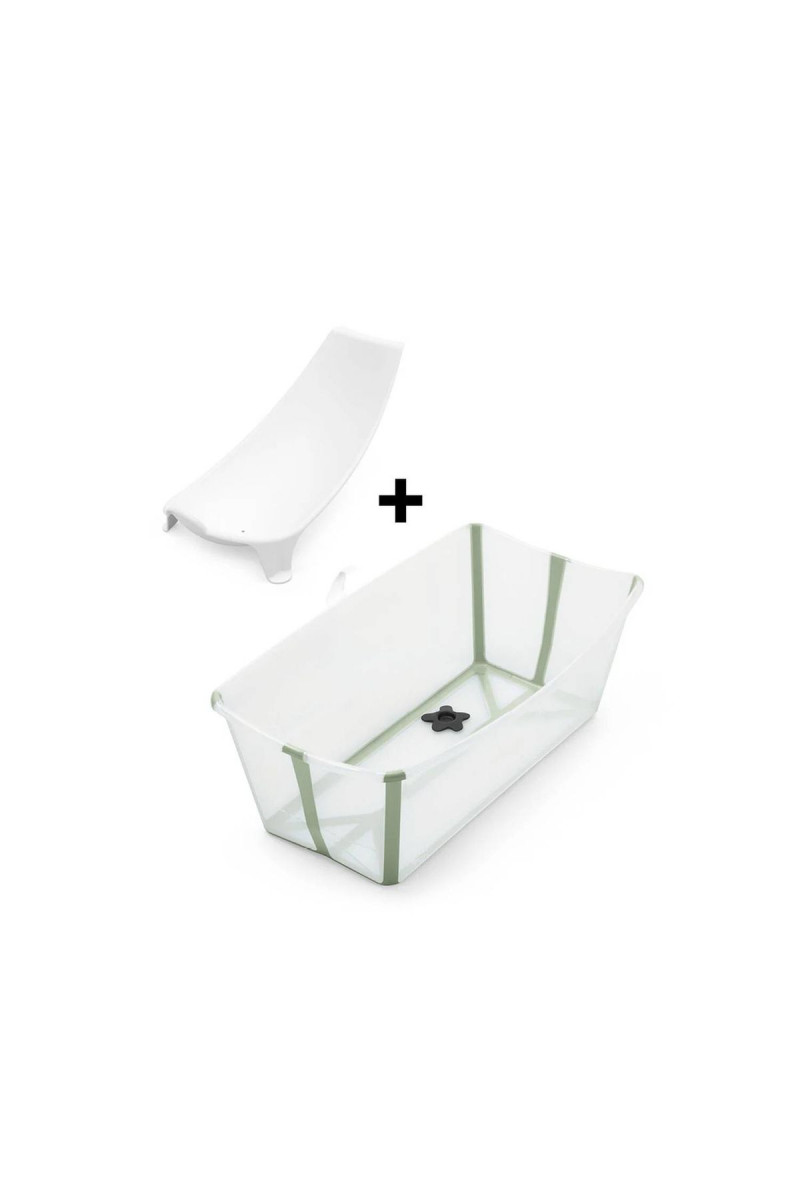 Stokke set kadica Flexi Bath Transparent Green 