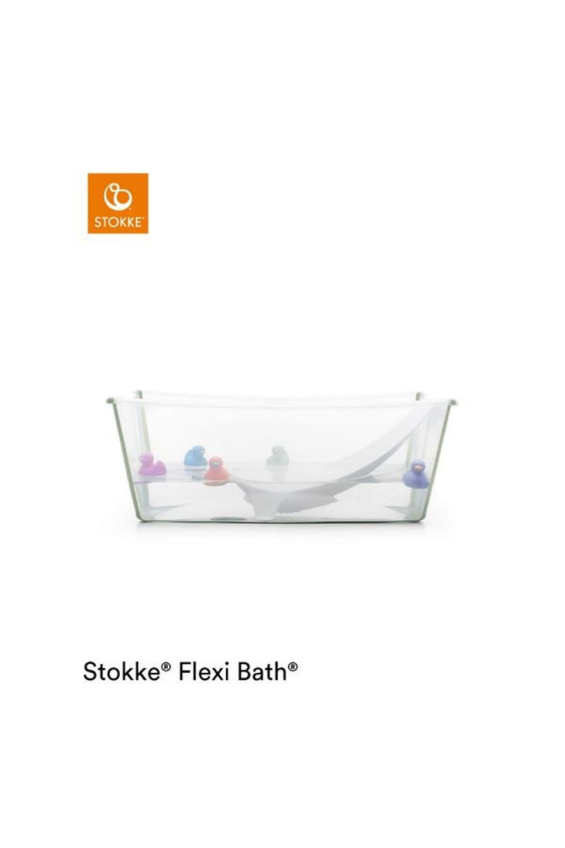 Stokke set kadica Flexi Bath Transparent Green 
