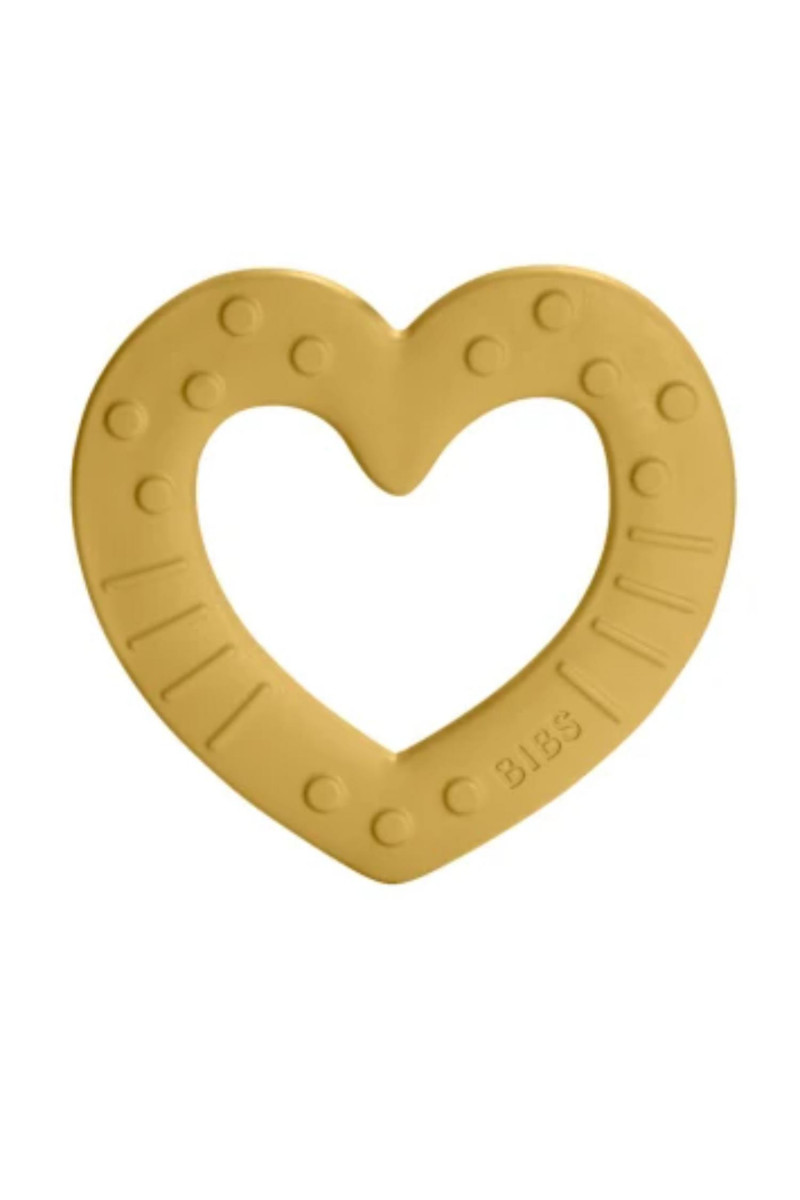 Bibs glodalica Bitie srce Mustard 