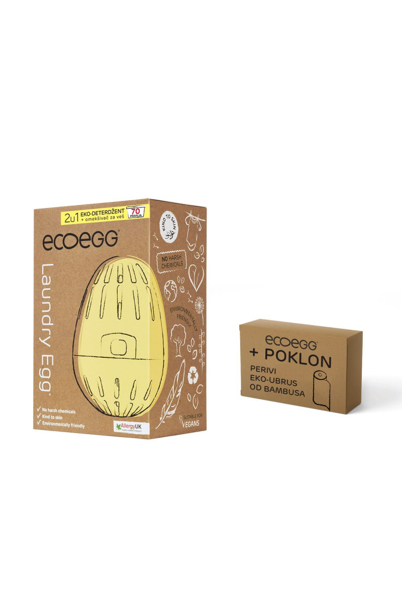 Ecoegg det.za veš bez mirisa70pranj+eko ubrus1list 