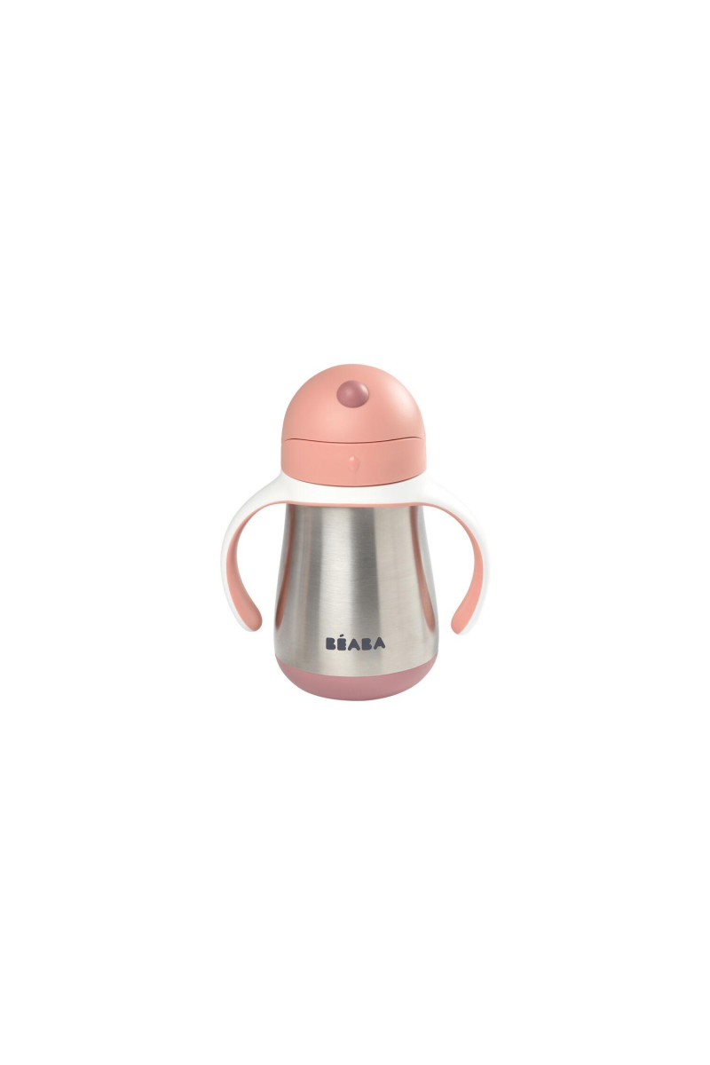Beaba čaša inox 250 ml, old pink 