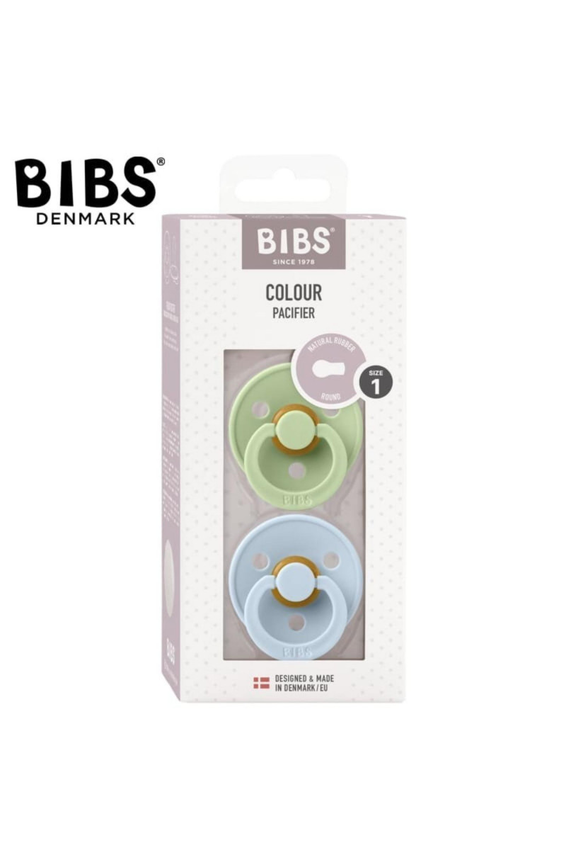 Bibs laža Baby Blue/Pistachio veličina 1 