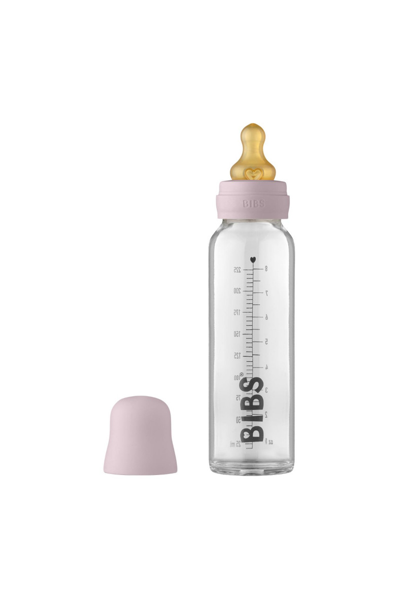 Bibs staklena flašica 225ml Dusky Illac 