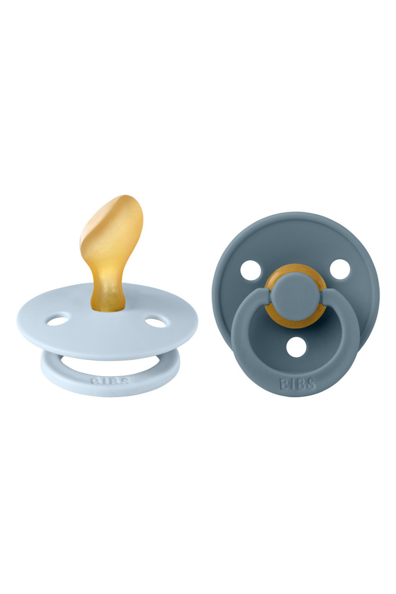 Bibs laža Anatomical Baby blue/Petrol vel 2, 2 kom 