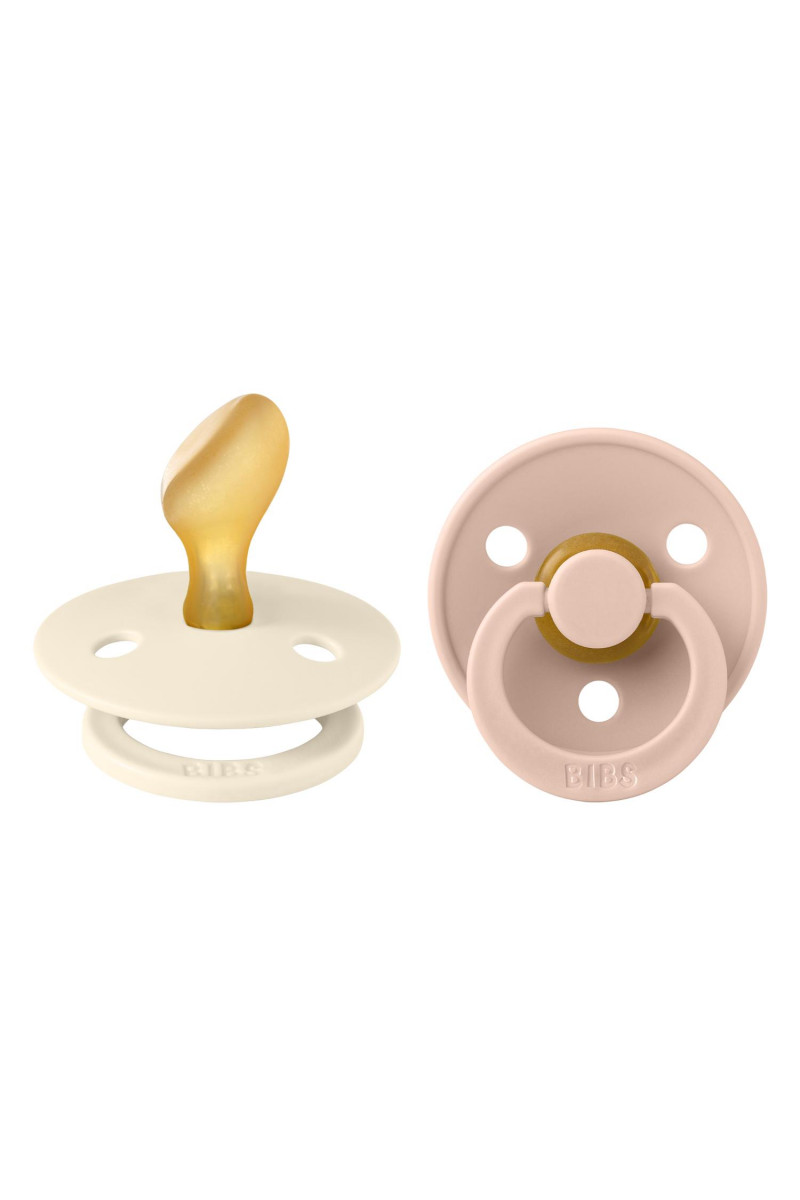 Bibs laža Anatomical Ivory/Blush vel 2, 2 kom 