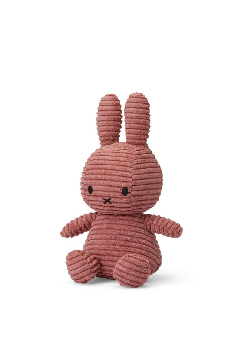 Miffy plišani zeka Corduroy 23cm Dusty Rose 