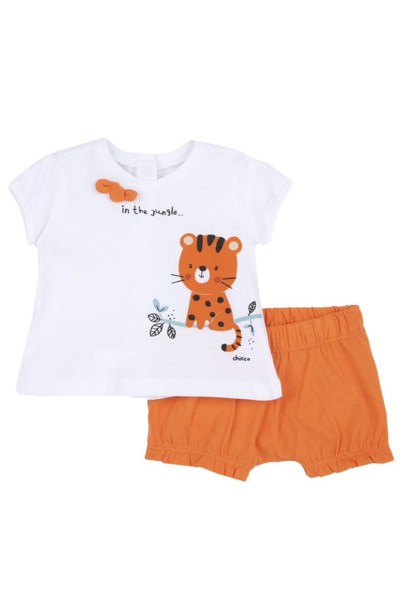 Chicco komplet 2/1 (majica kr, šorts), unisex 