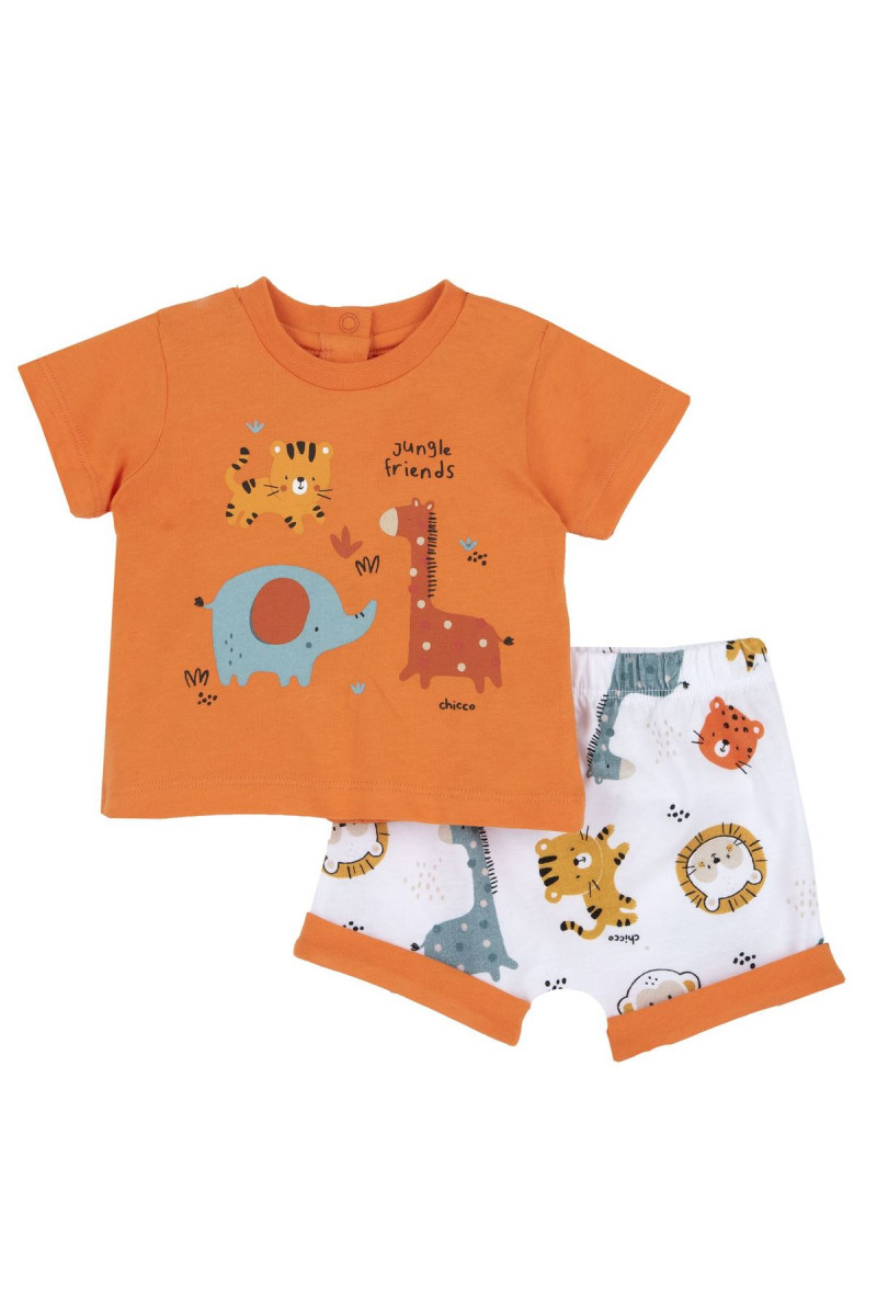 Chicco komplet 2/1 (majica kr, šorts), unisex 