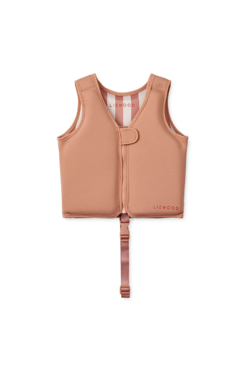 Liewood prsluk za plivanje Dove 1-2Y, Tuscany rose 