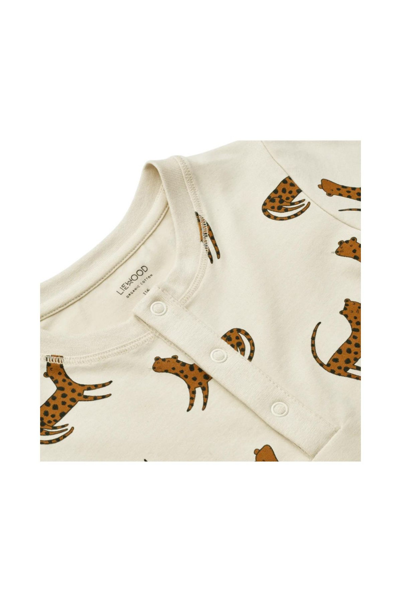 Liewood pidžama dr Wilhelm, vel 92 Leopard/Sandy 