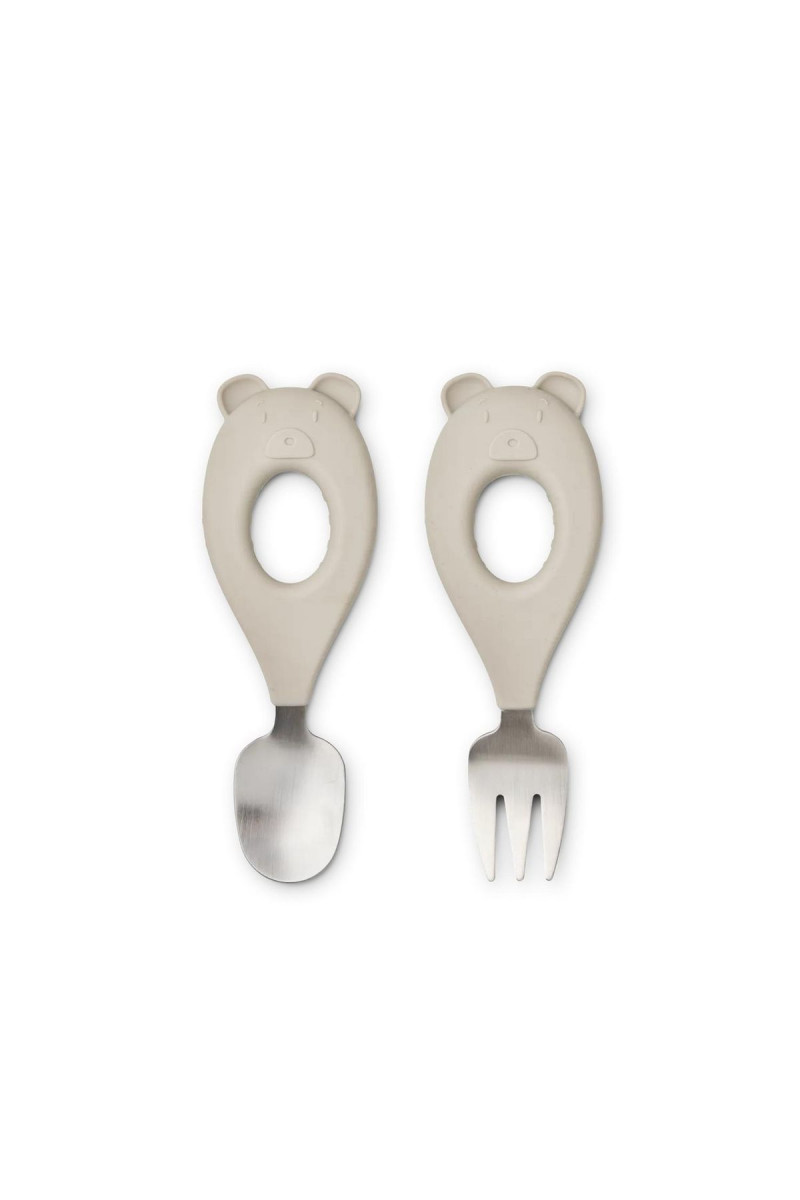 Liewood baby pribor za jelo Stanley, Mr bear/Sandy 