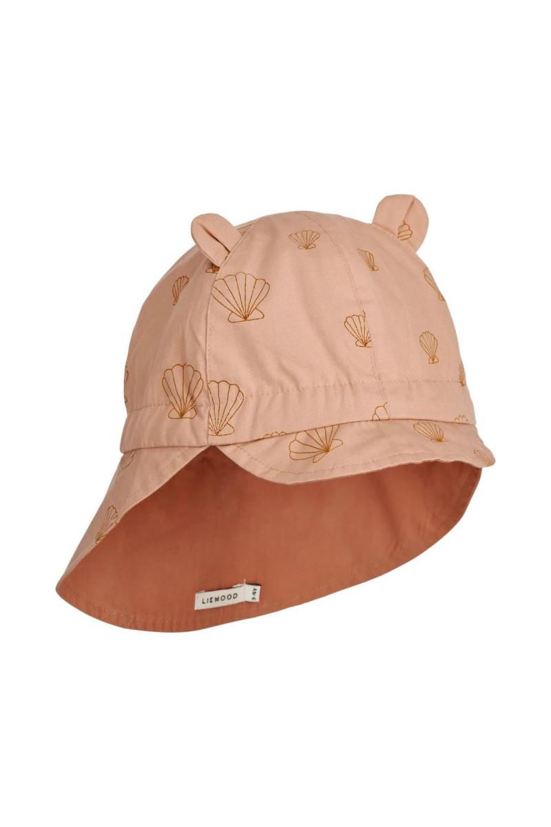 Liewood šešir sa dva lica Gorm vel 6/9m, Sea shell 