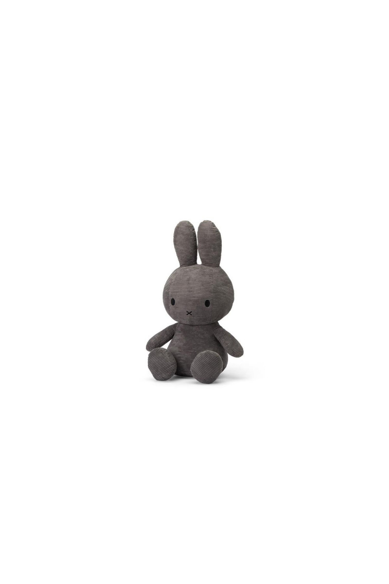 Miffy plišani zeka Corduroy 70cm sivi 