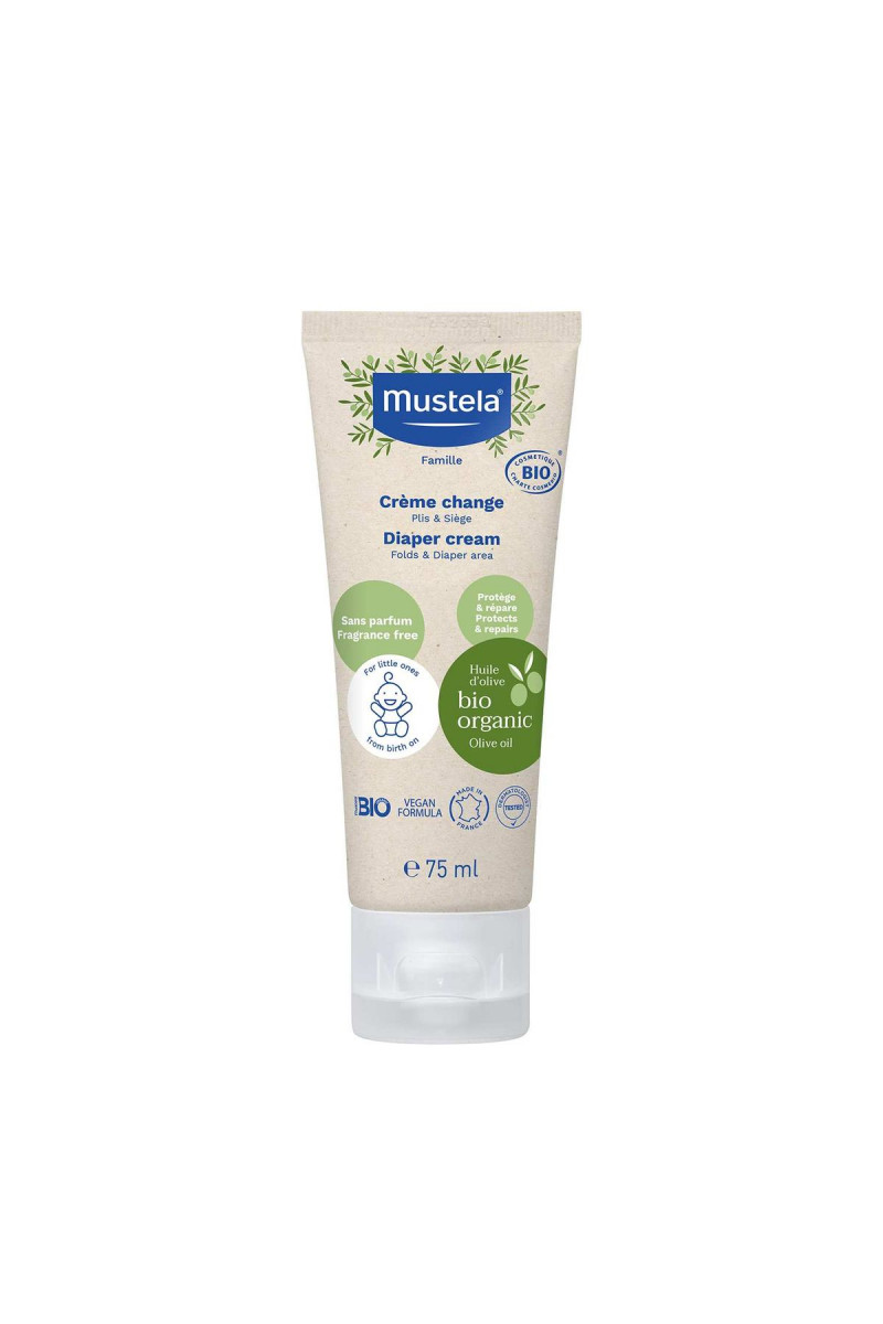 Mustela BioOrganic Krema za pelensku regiju, 75 ml 