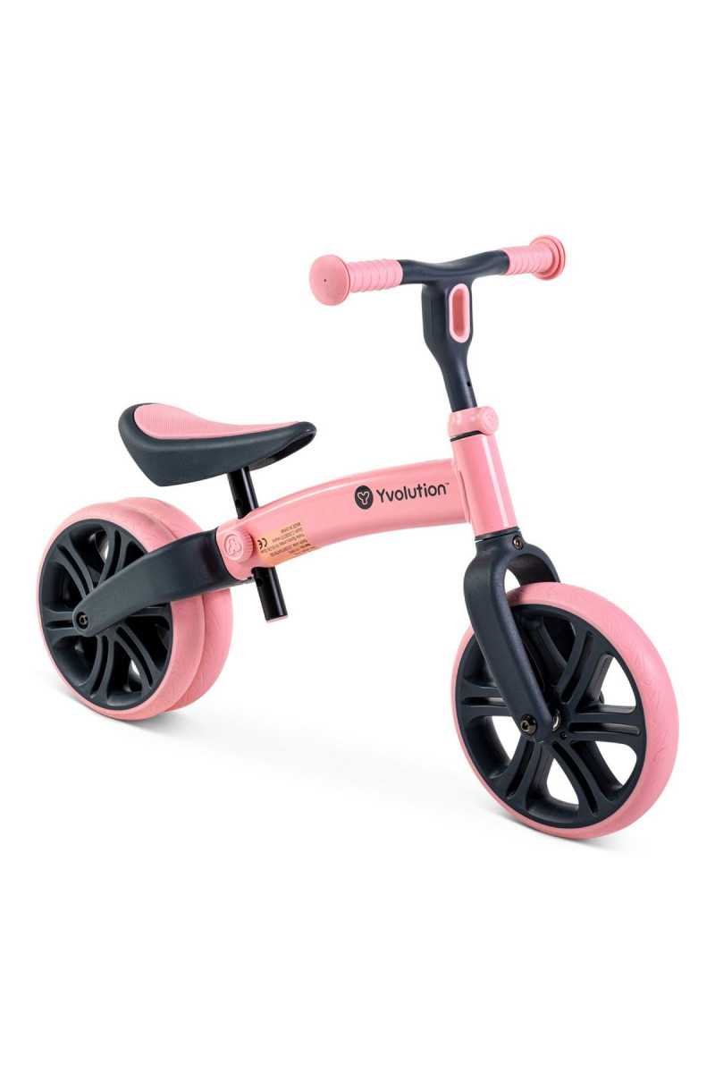 Yvolution junior balans bicikl Velo, roze 