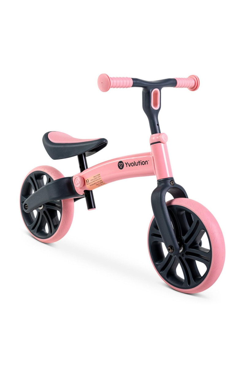 Yvolution junior balans bicikl Velo, roze 