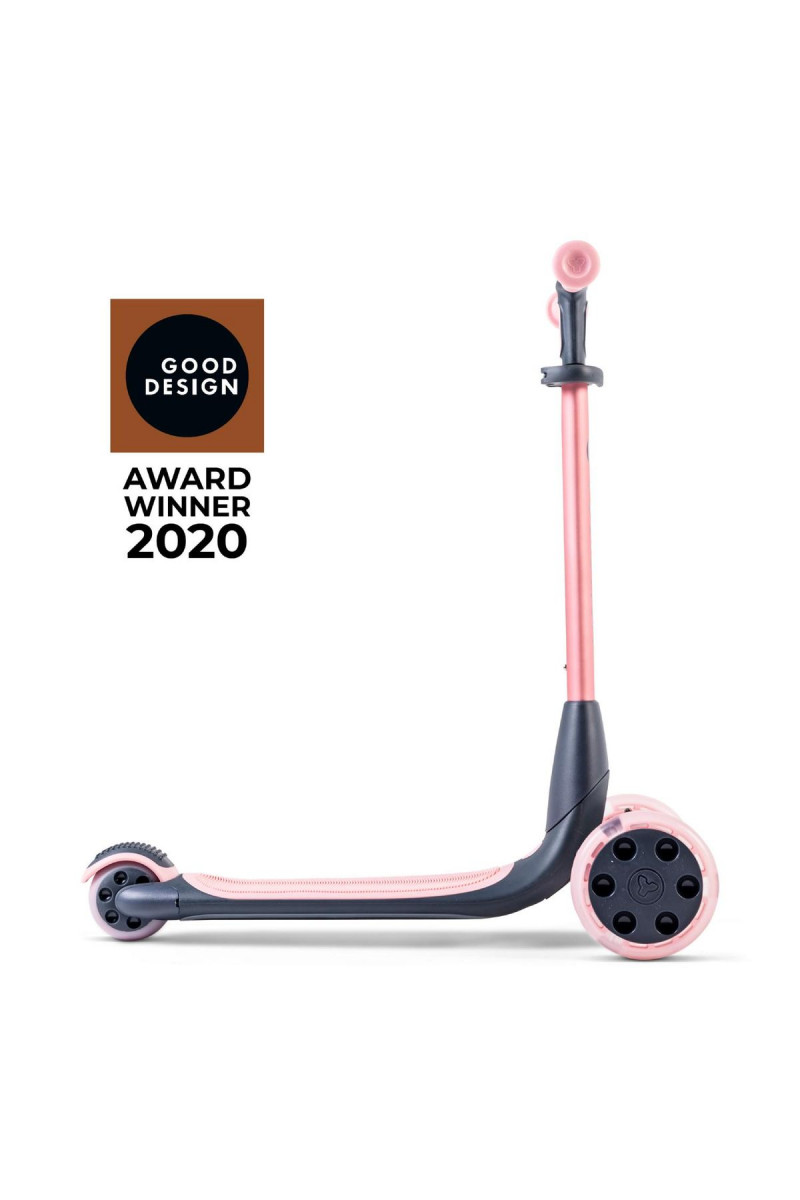 Yvolution trotinet YGlider Nua, rozi 