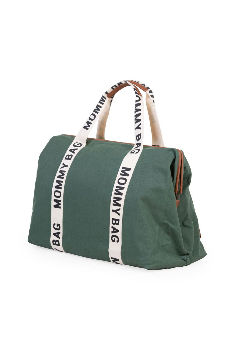 Child home Mommy Bag Signature, ručna torba zelena 