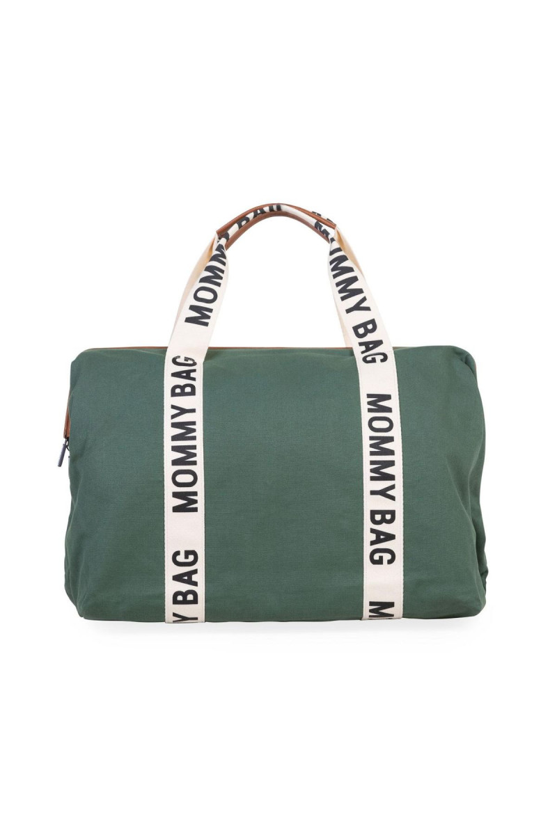Child home Mommy Bag Signature, ručna torba zelena 
