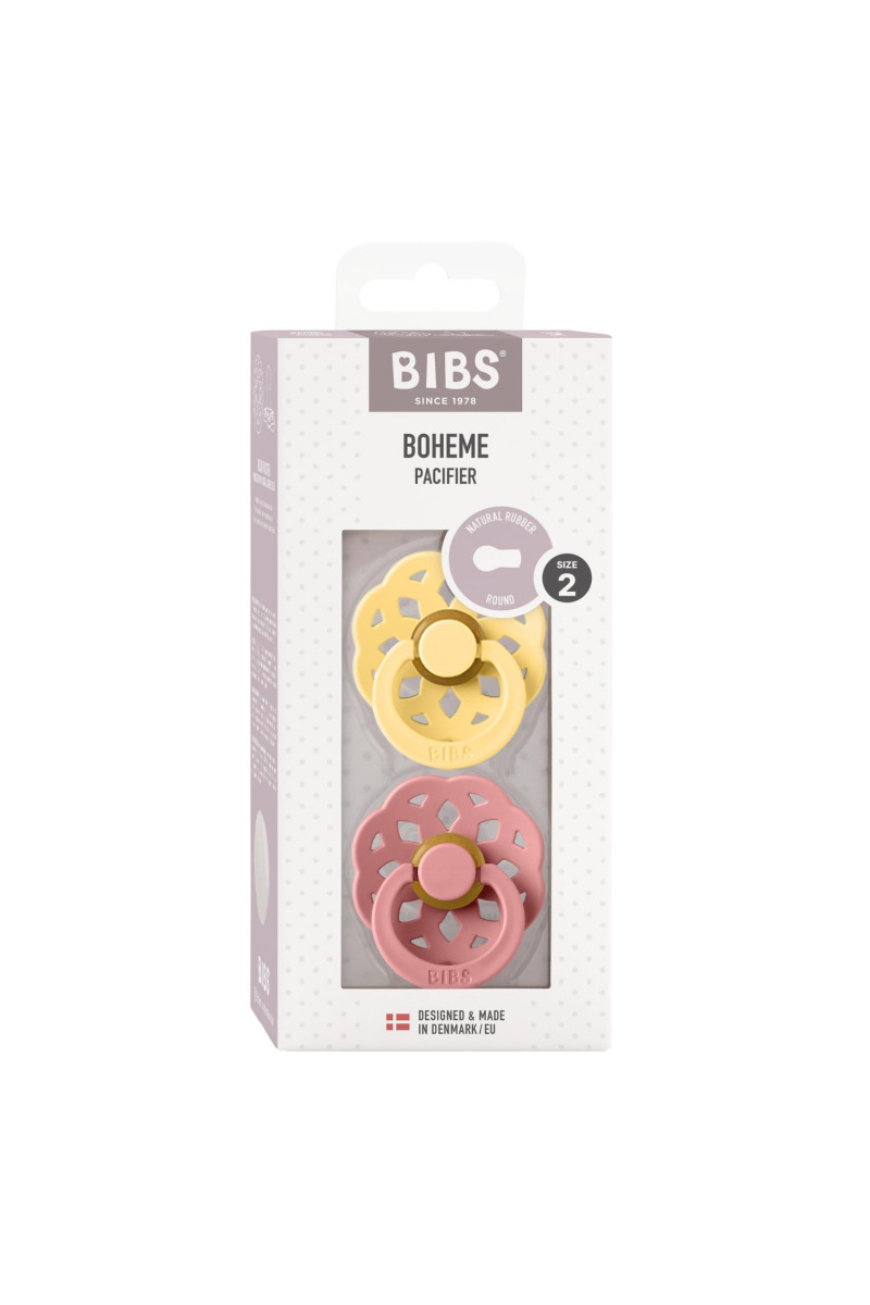 Bibs laža Boheme Butter/Dusky Pink veličina 2 
