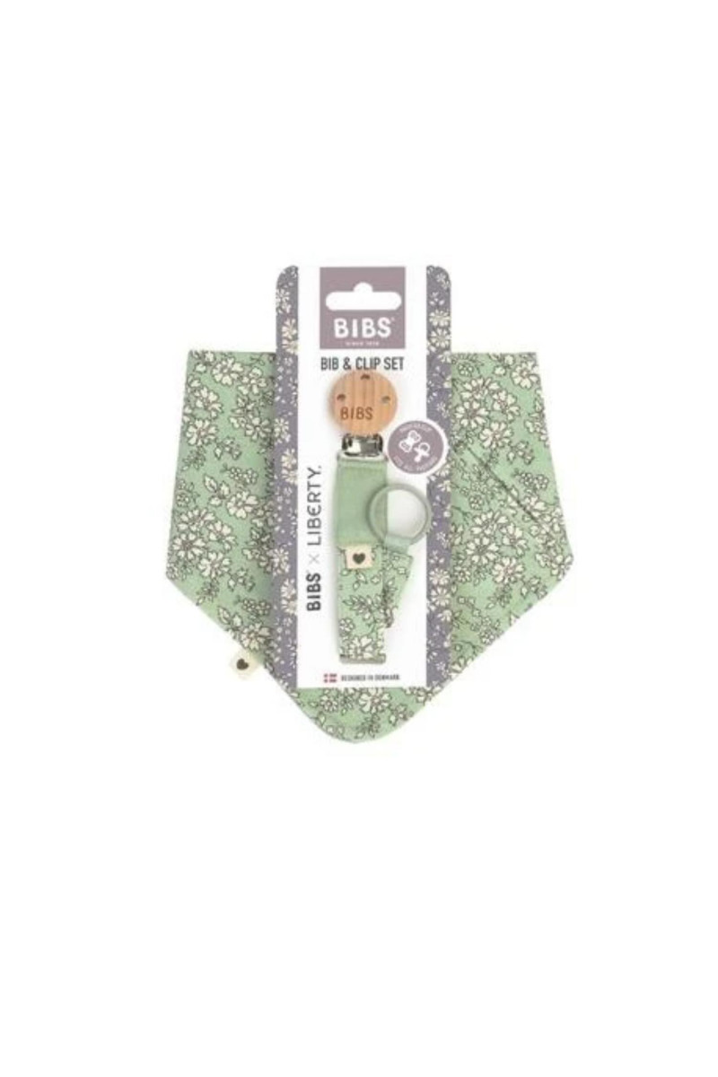Bibs set portikla i lančić Liberty, Capel Sage 