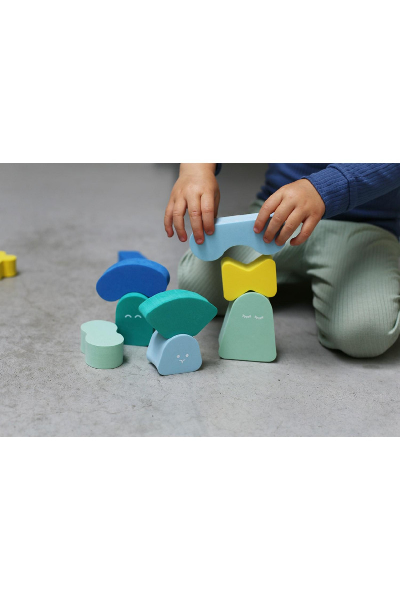 Quut igra balansiranja Blokki minty blue 