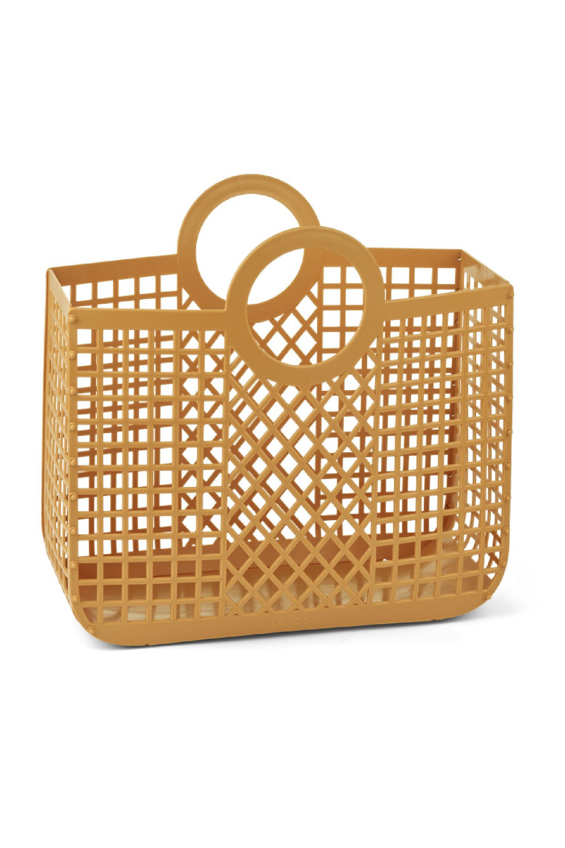 Liewood torba za plažu Bloom, Yellow mellow 