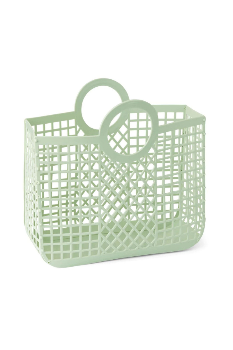 Liewood torba za plažu Bloom, Dusty mint 