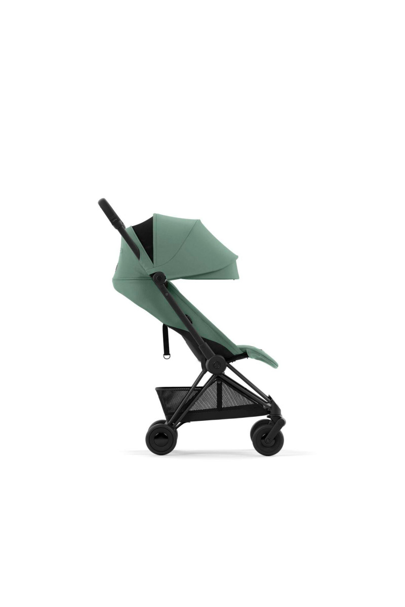 Cybex kolica Coya, Leaf Green(matt black ram) 