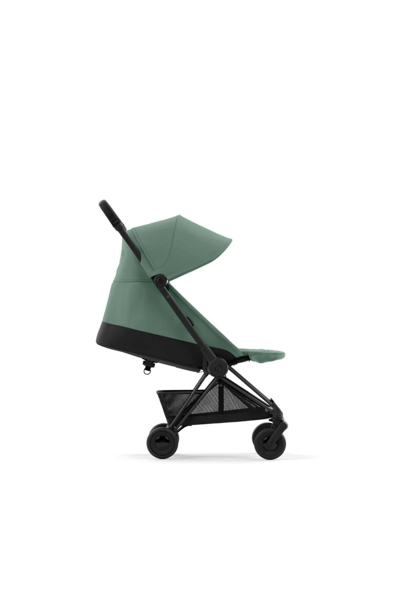 Cybex kolica Coya, Leaf Green(matt black ram) 