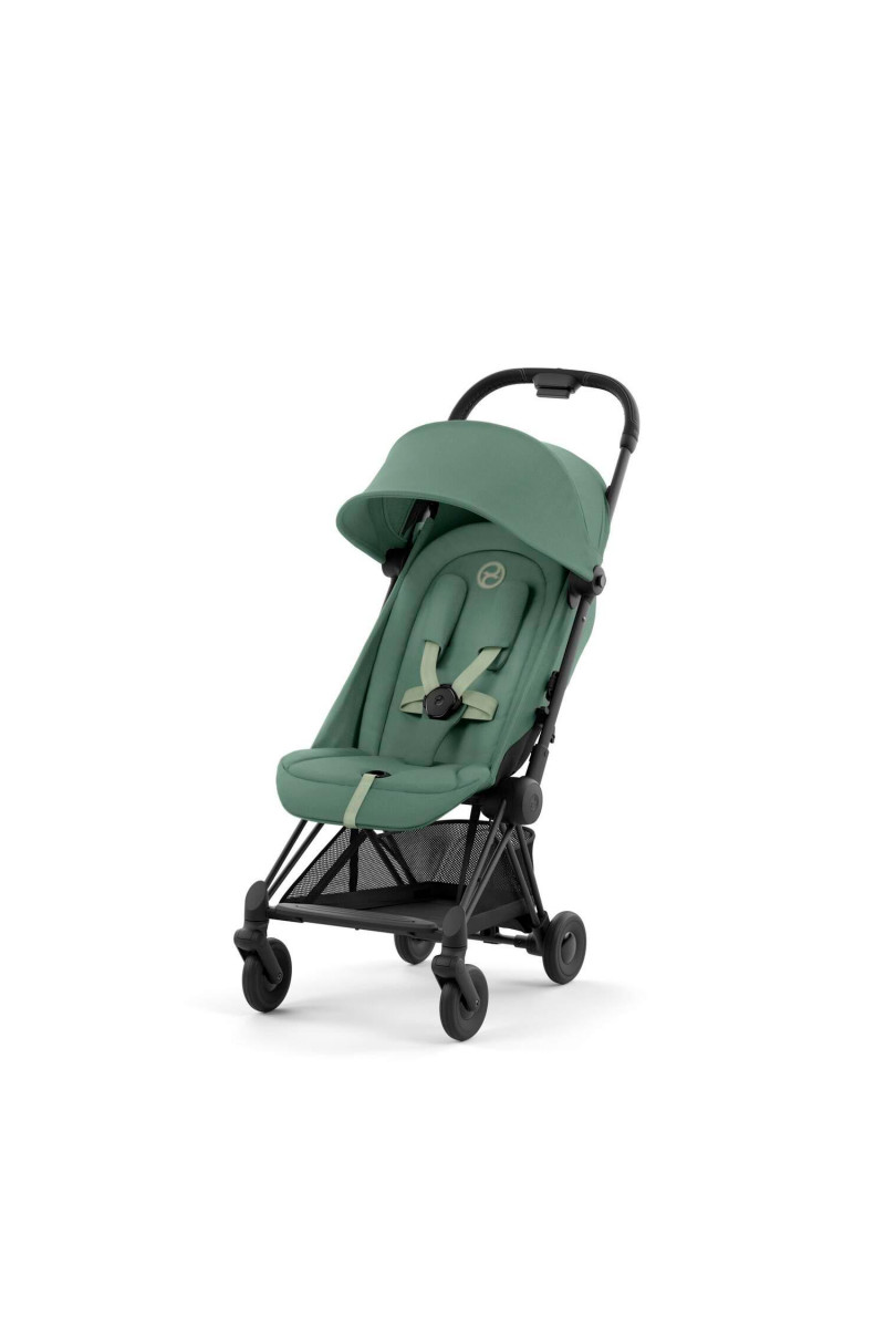 Cybex kolica Coya, Leaf Green(matt black ram) 