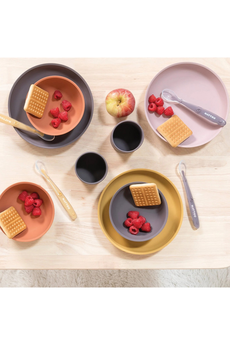 Nattou set za večeru - 4 elementa oker 