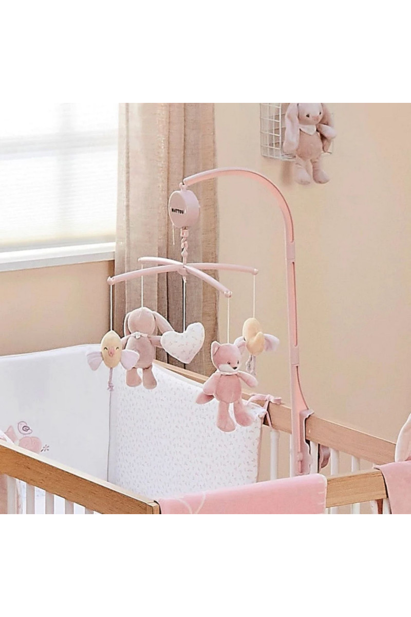 Nattou muzička vrteška zeka Pomme i lisica Alice 