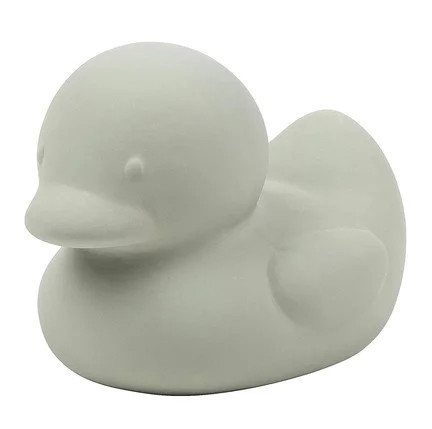 Nattou gumena igračka u obliku patkice, zelena 