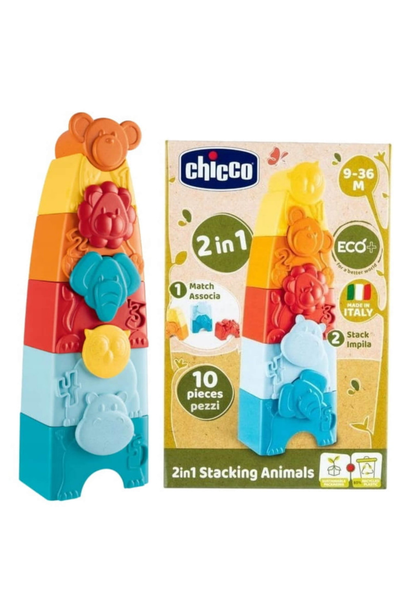 Chicco igračka kupovi za slaganje Eco+ 