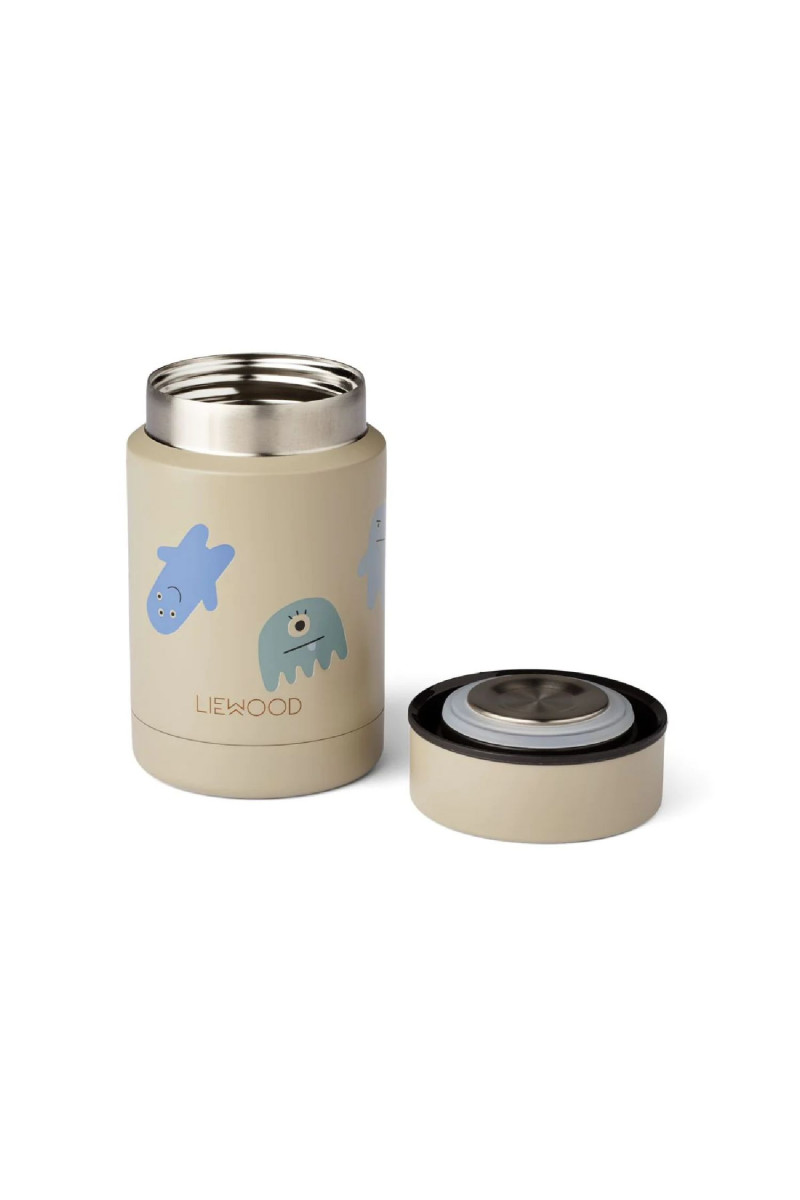 Liewood termos za hranu 250ml Nadja, Monster/Mist 